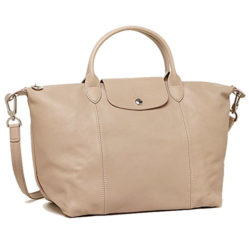 (ロンシャン) LONGCHAMP ロンシャン バッグ プリアージュ LONGCHAMP 1515 484 737 LE PLIAGE CUIR プリアージュ ショルダーバッグ 2WAYバッグ GREIGE [並行輸入品] 画像