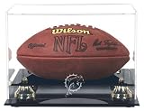  : Golden Classic Football NFL Logo Deluxe Display Case