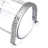 Contemporary Men's watch style Tungsten Carbide Bracelet
