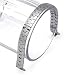 Contemporary Men's watch style Tungsten Carbide Bracelet