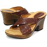 Dansko 'Neeci' Wedge Slide Sandals Ladies - Earth by Dansko