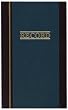 Wilson Jones S300 Line Hardbound Account Book, 500 Pages, 35 Lines/Page, 11-3/4" x 7-1/4", Blue with Brown Trim, WS300-5R