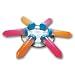 Scientific Industries SI-H506 Holds Horizontal Tube Holder for Vortex-Genie 2 Mixer, Holds 50mL 6 Tubes