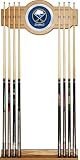 Buffalo Sabres Pool Cue Rack With Mirror