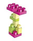 Megabloks 80pc Lrg Mega Bloks Bag Pink