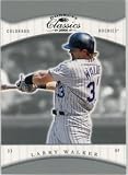 Larry Walker Colorado Rockies 2001 Donruss Classics #79 Baseball Card