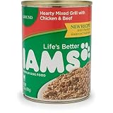 Iams Hearty Chicken and Beef Ground Adult Canned Dog Food