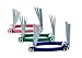 Pro-Grade 3-Piece Folding Hex Key Set - 23 Sizes SAE, Metric & TORX - Anodized Aluminum Handles