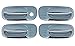 MaxMate 05-10 Dodge Charger Chrome 4 Doors Handle Cover W/O Passenger Side Keyhole