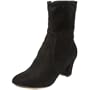 Aquatalia by Marvin K. Women's Noelle Ankle Boot,Black Nappa weatherproof suade,6.5 M US