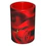Valentine Rose Flameless Battery 4" Candle