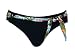 Apparel : Coco Reef Black Swimsuit-bottoms w/Tropical Belt