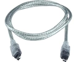 6ft FireWire IEEE1394 DV iLink Cable 4 pin to 4pin by Pexell