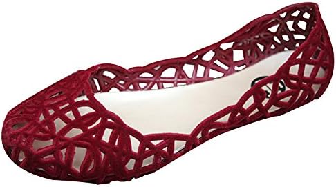 Doremo Unisex's Summer Rain Clog & Mules Shoes (6, t35hos14june28_red)