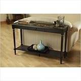 IMAGE OF French Country Console Table with Faux Marble Top