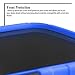 Galaxy Exhibit Case, Starshop(TM) Samsung Galaxy Exhibit T599 Hybrid Full Protection High Impact Dual Layer Holster Case with Kickstand and Locking Belt Swivel Clip Blue