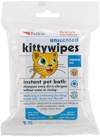 Unscented Kitty Wipes (15ct) [ Pack of 2 ]