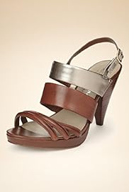 Autograph Leather Wide Fit 5 Strap Platform Shoes with InsoliaÃ‚Â®