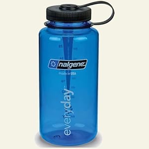 Nalgene 32oz Tritan Wide Mouth Bottle Blue