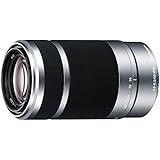 Sony E 55-210mm F4.5-6.3 OSS Lens for Sony E-Mount Cameras (Silver) - International Version