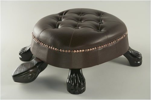 Turtle Tufted Footstool 5742