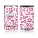 Pink Hibiscus Design Protective Skin Decal Sticker for Motorola RAZR V3/ V3i/ V3c/ V3m/ V3r/ V3t Cell Phones
