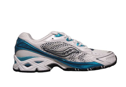 Saucony Women's Grid C2 Flash Running Shoe,White/Blue,9 M