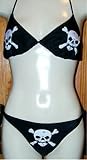 Jolly Roger Skull & Crossbones String Bikini Pirate