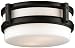 27th Street Collection 12 Wide Wrought Iron Ceiling Light