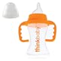 Thinkbaby BPA Free No Spill Sippy Cup, Orange/Natural, 9 Ounce