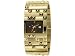 Diesel Ladies DZ5144 Gold Plated Bracelet Watch With Brown Dial Date Function