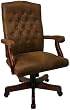 New Bomber Brown Classic Executive Chair