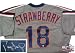 Darryl Strawberry Autographed/Hand Signed New York Mets MLB Majestic Baseball Jersey