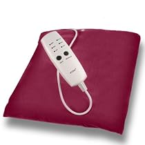 Hydas 4690 - Wärmekissen mit Massage, LED- Anzeige, 2 Motoren
