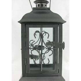 3 Tier Tealight Candle Decorative Metal Lantern by KIP by 