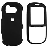 Samsung Intensity U450 Hard Rubber Plastic Case Black
