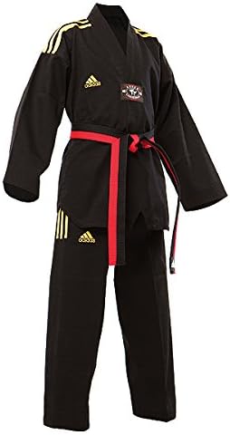 Adidas Taekwondo Uniform Champion ALL BLACK