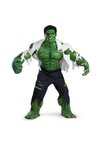 Hulk Costume- Adult Costume Super deluxe