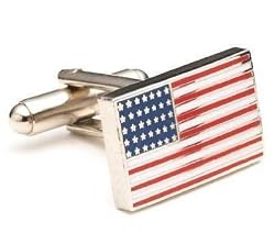 American Flag Cufflinks - National/State Pride Formal Wear - Cufflinks