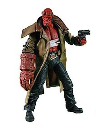 41mhpq6jSfL Mezco Hellboy 2 The Golden Army Series 2 Action Figure Wounded Hellboy
