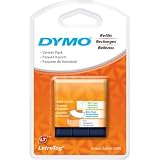 DYMO DYM12331 LetraTag Tape Starter Kit with White Paper, White Plastic, and Clear Tapes (1/2
