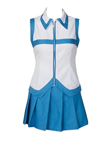 HOLRAN Fairy Tail Lucy Dress Cosplay Costumes and Whip
