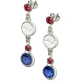 LogoArt New England Patriots Crystal Earring
