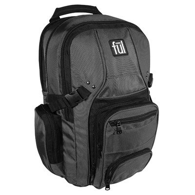 ful Unisex Adult Tennman Laptop Backpack (Titanium, 18.75 x 12.75 x 8-Inch) On Sale