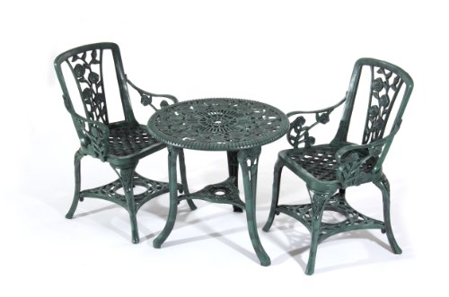 Greenhurst Rose Patio Set (3 Pieces) top Bistro sets Greenhurst Rose Patio Set (3 Pieces) picture