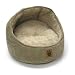 Precision Pet Chenille Hooded Cat Bed Tan