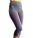 Bioflect® Capri Compression Leggings with Bioactive Fibers and Raised Massaging Knit for Support and Comfort - Black XL