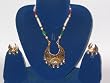 Womens Jewelry Kundan Style Meenakari Necklace Set and Earring In Multi Beads-3pc Set(Brand New) Free Shipping