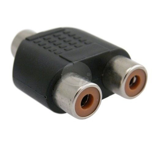 HDE RCA Audio Picture Splitter Adapter (RCA F to 2 RCA F)