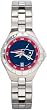 New England Patriots Womens Pro Ii Bracelet Watch